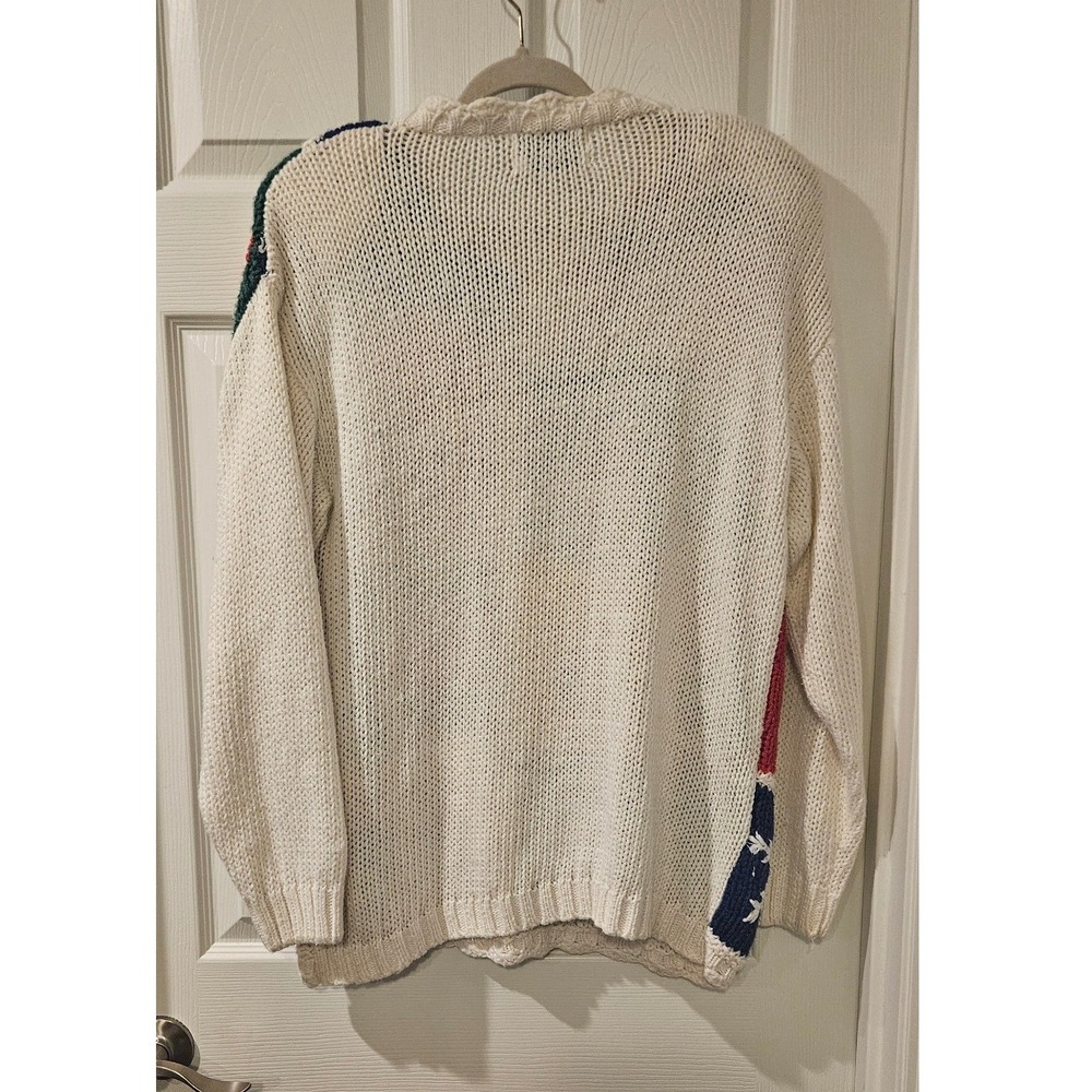 Vintage Hand Knit Granny Square Sweater Womens 3X Grandmacore‎ Cottagecore - Picture 7 of 7